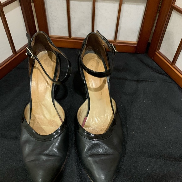 Shoes - Women’s Black Leather Tango/Dance & Dress Shoes. Size: 9. Condition:Fair